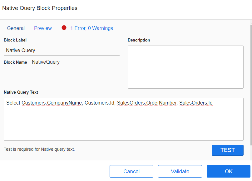 native-query-block